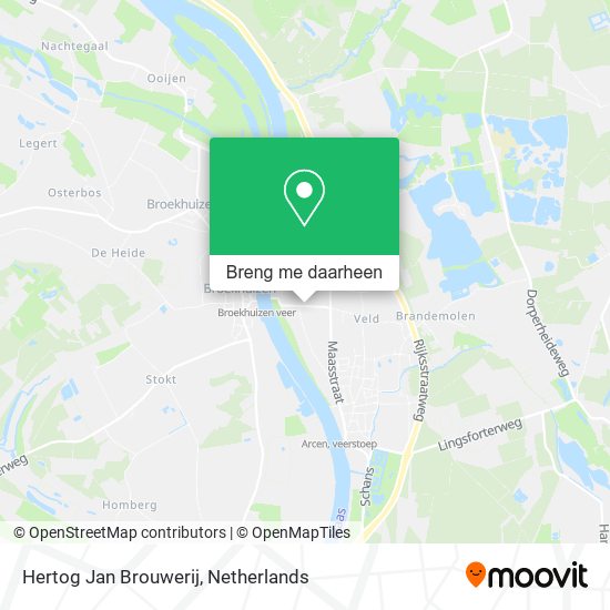 Hertog Jan Brouwerij kaart