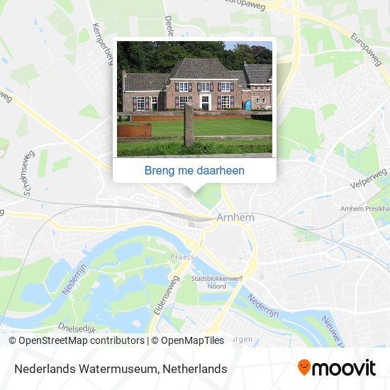 Nederlands Watermuseum kaart