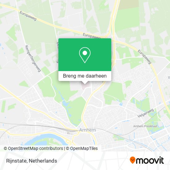 Rijnstate kaart