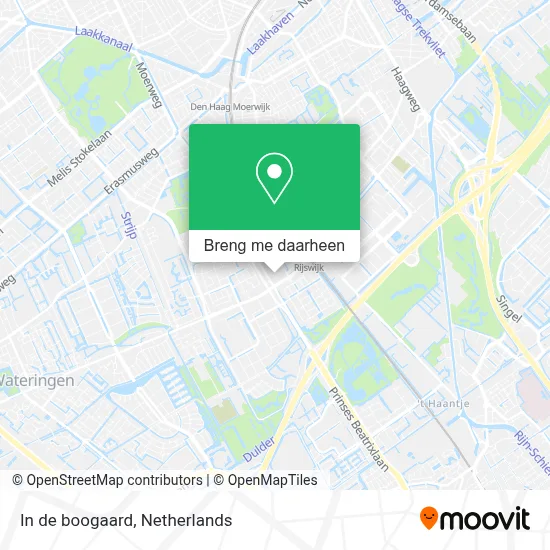 In de boogaard kaart
