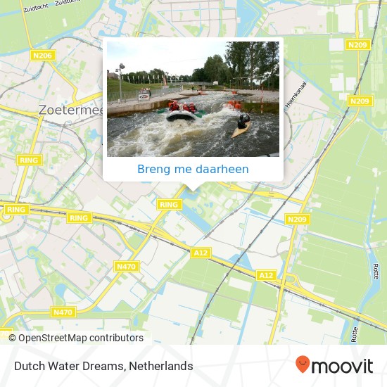 Dutch Water Dreams kaart