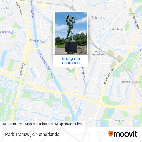 Park Transwijk kaart