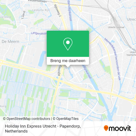 Holiday Inn Express Utrecht - Papendorp kaart