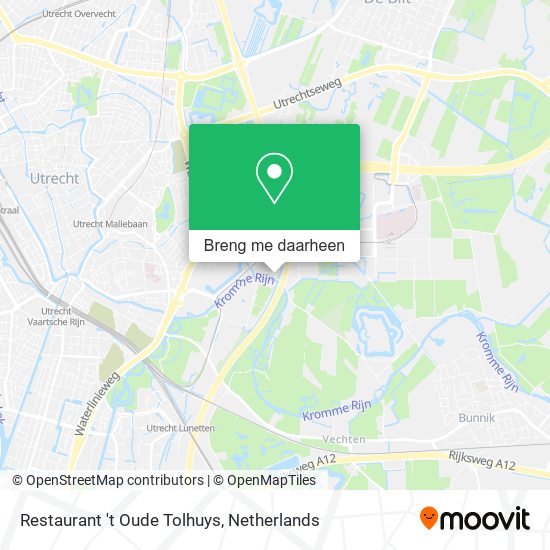 Restaurant 't Oude Tolhuys kaart