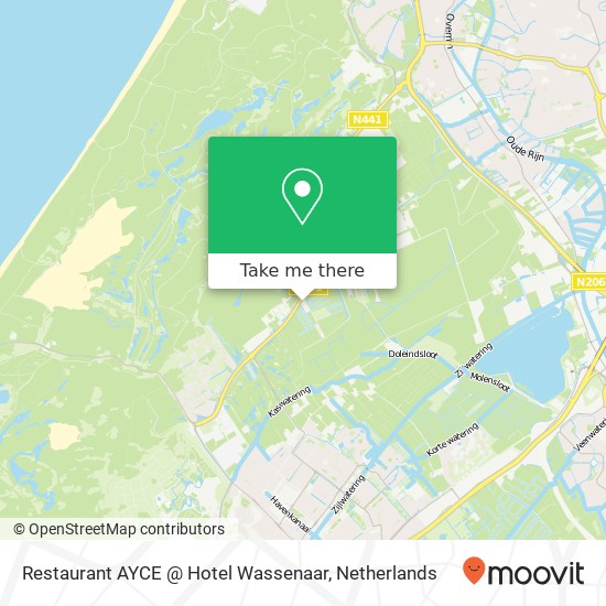 Restaurant AYCE @ Hotel Wassenaar kaart