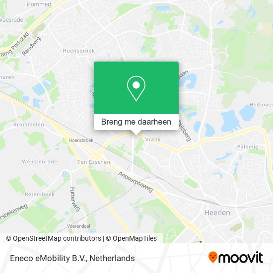 Eneco eMobility B.V. kaart