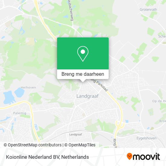 Koionline Nederland BV kaart