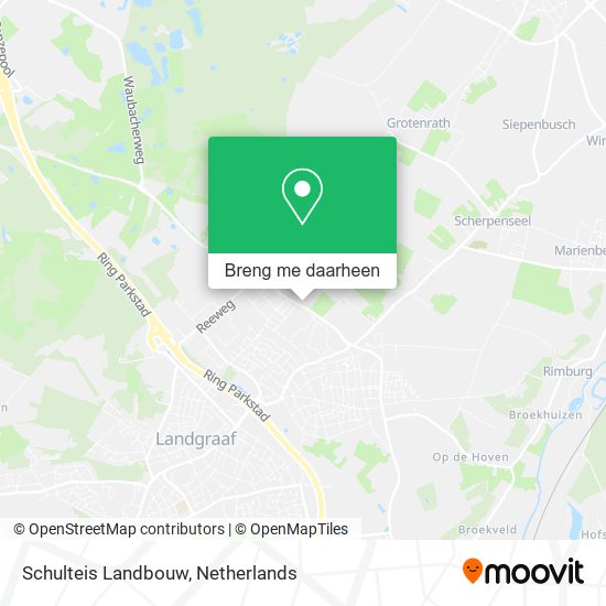 Schulteis Landbouw kaart