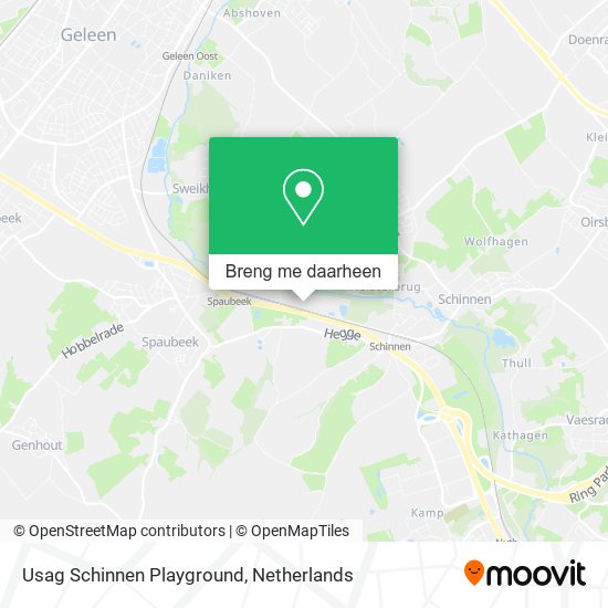 Usag Schinnen Playground kaart