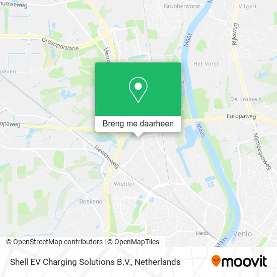 Shell EV Charging Solutions B.V. kaart