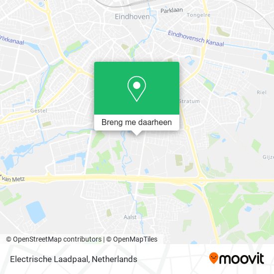 Electrische Laadpaal kaart