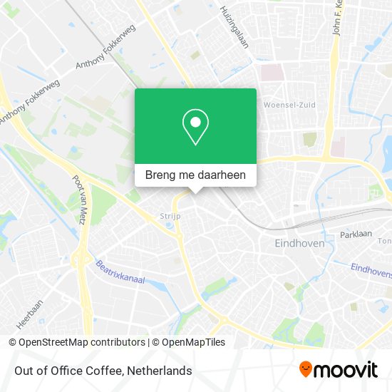 Out of Office Coffee kaart