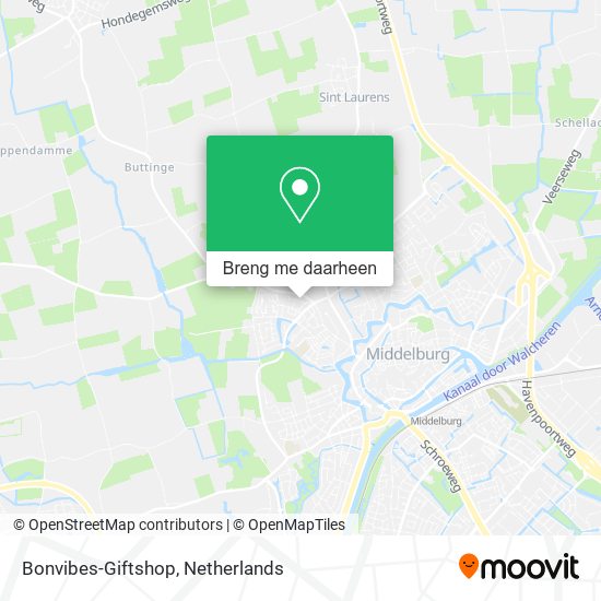 Bonvibes-Giftshop kaart