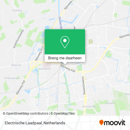 Electrische Laadpaal kaart