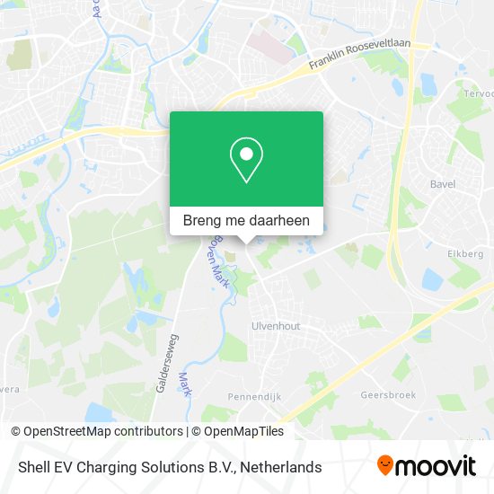 Shell EV Charging Solutions B.V. kaart