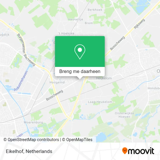 Eikelhof kaart