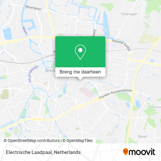 Electrische Laadpaal kaart
