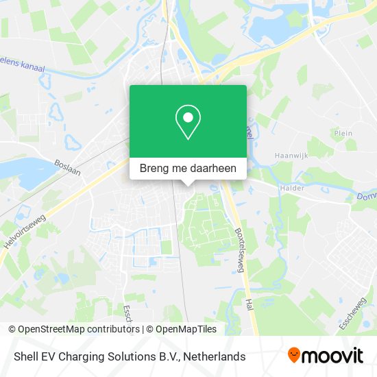 Shell EV Charging Solutions B.V. kaart