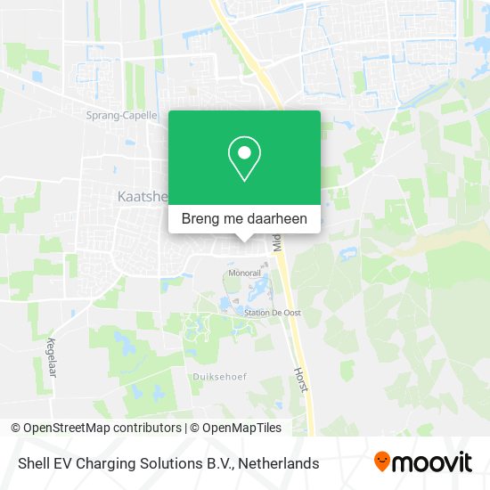 Shell EV Charging Solutions B.V. kaart