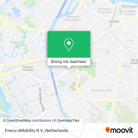 Eneco eMobility B.V. kaart