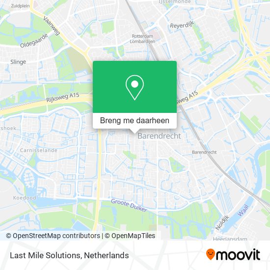 Last Mile Solutions kaart