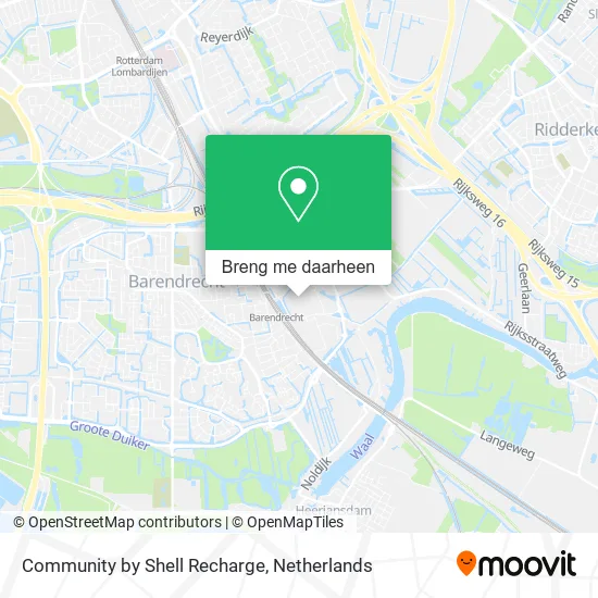 Community by Shell Recharge kaart