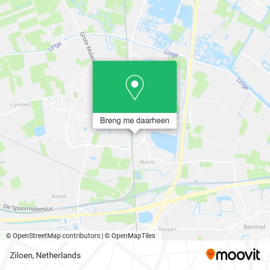 Ziloen kaart