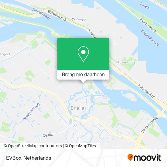 EVBox kaart