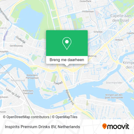 Inspirits Premium Drinks BV kaart