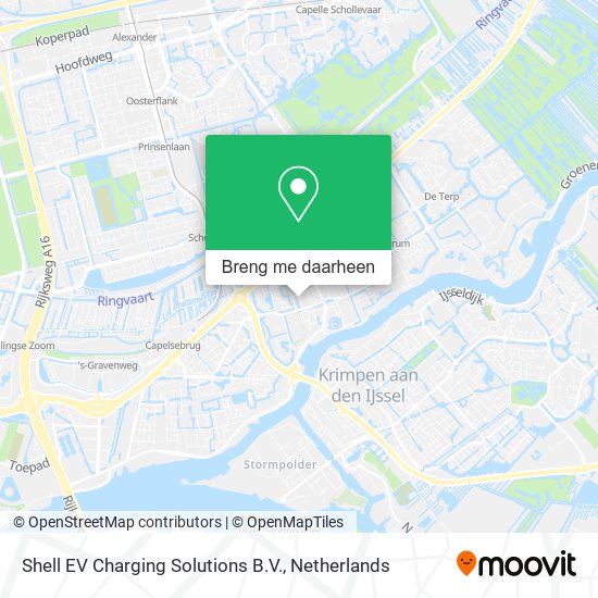 Shell EV Charging Solutions B.V. kaart