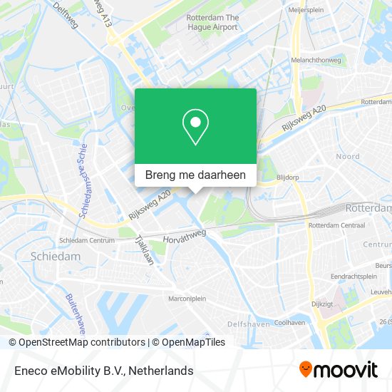 Eneco eMobility B.V. kaart