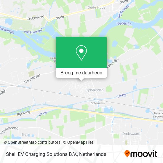 Shell EV Charging Solutions B.V. kaart