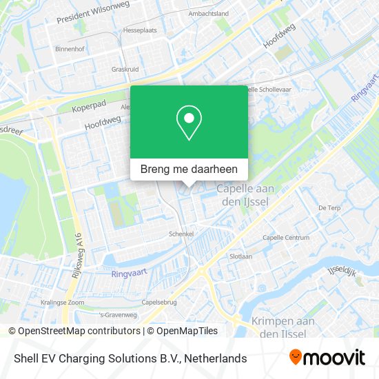 Shell EV Charging Solutions B.V. kaart