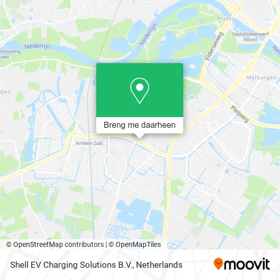 Shell EV Charging Solutions B.V. kaart