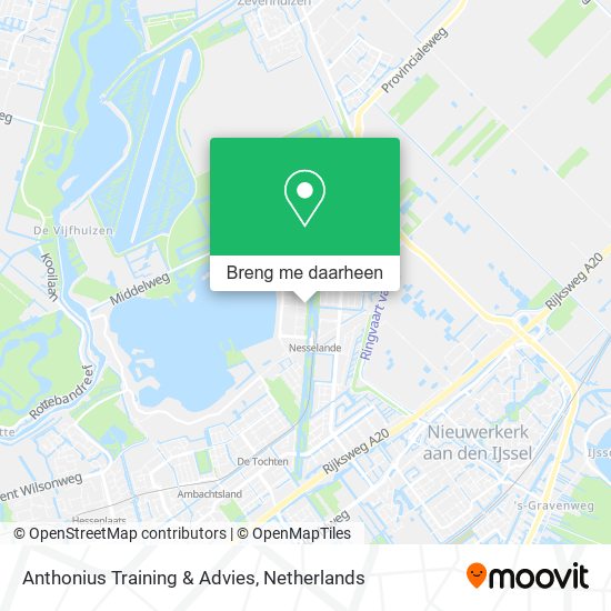 Anthonius Training & Advies kaart