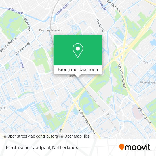 Electrische Laadpaal kaart