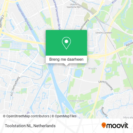 Toolstation NL kaart