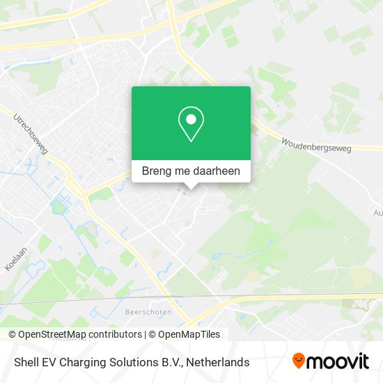 Shell EV Charging Solutions B.V. kaart