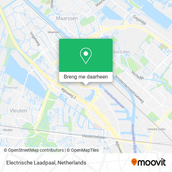 Electrische Laadpaal kaart