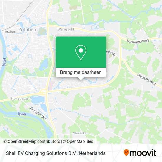 Shell EV Charging Solutions B.V. kaart