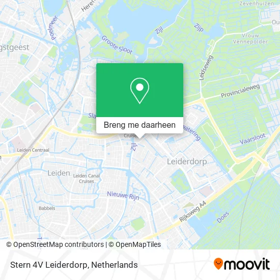 Stern 4V Leiderdorp kaart