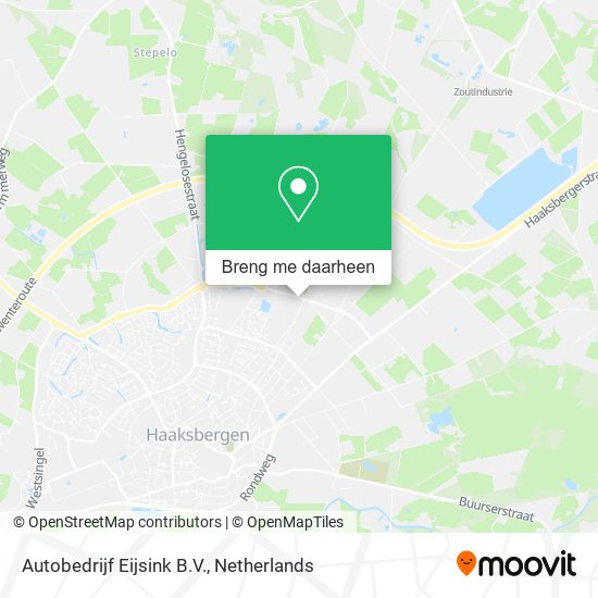 Autobedrijf Eijsink B.V. kaart