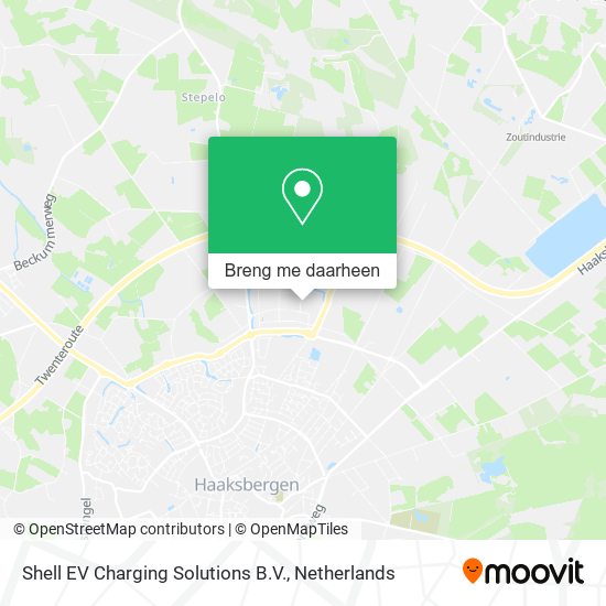 Shell EV Charging Solutions B.V. kaart