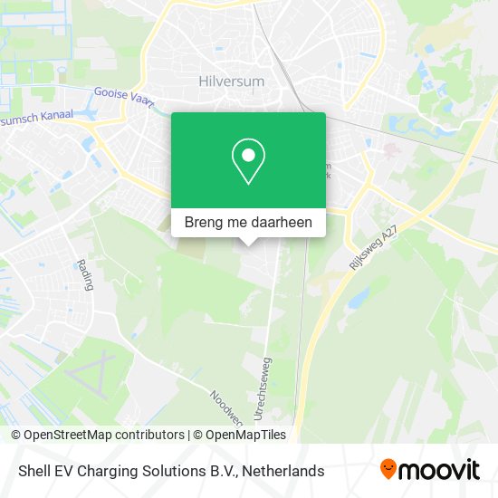 Shell EV Charging Solutions B.V. kaart