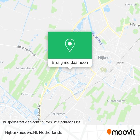 Nijkerknieuws.Nl kaart