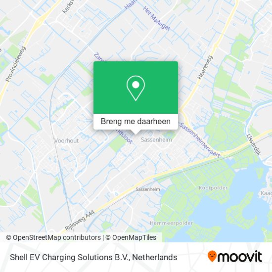 Shell EV Charging Solutions B.V. kaart