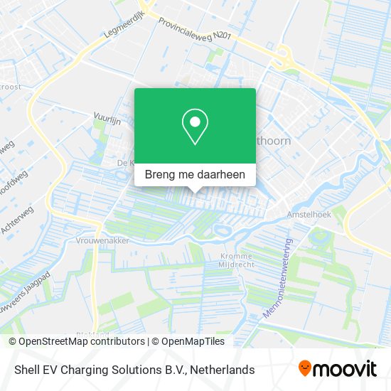 Shell EV Charging Solutions B.V. kaart