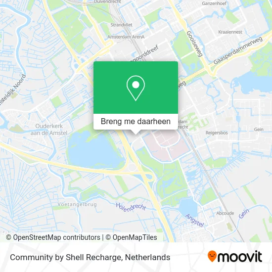 Community by Shell Recharge kaart