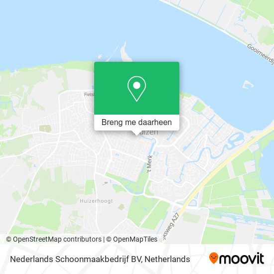 Nederlands Schoonmaakbedrijf BV kaart