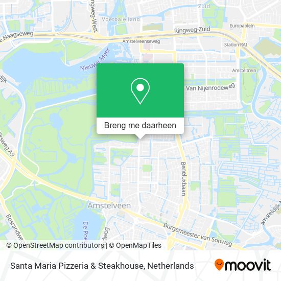 Santa Maria Pizzeria & Steakhouse kaart